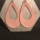 Soft Pink Teardrop Earrings