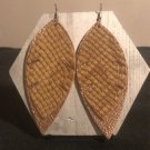 Layered Leaf Earrings