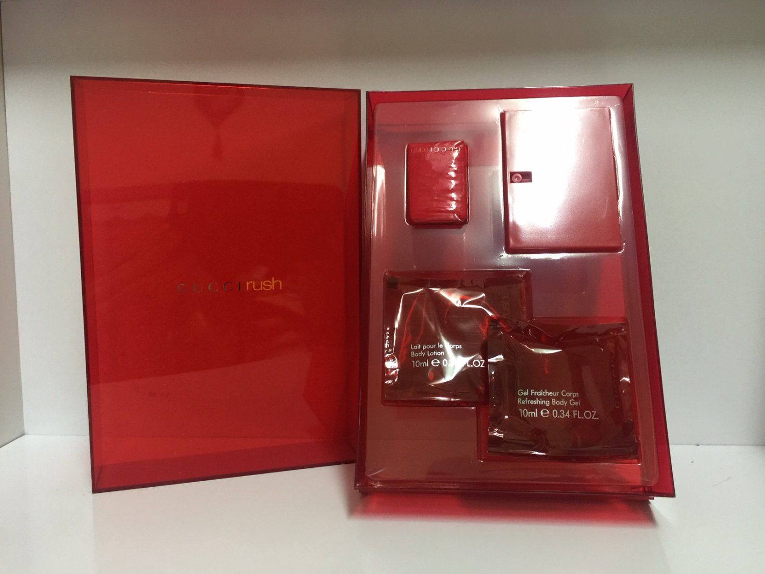 Gucci Rush Perfume & Body Collection Gift Set New In Box RARE