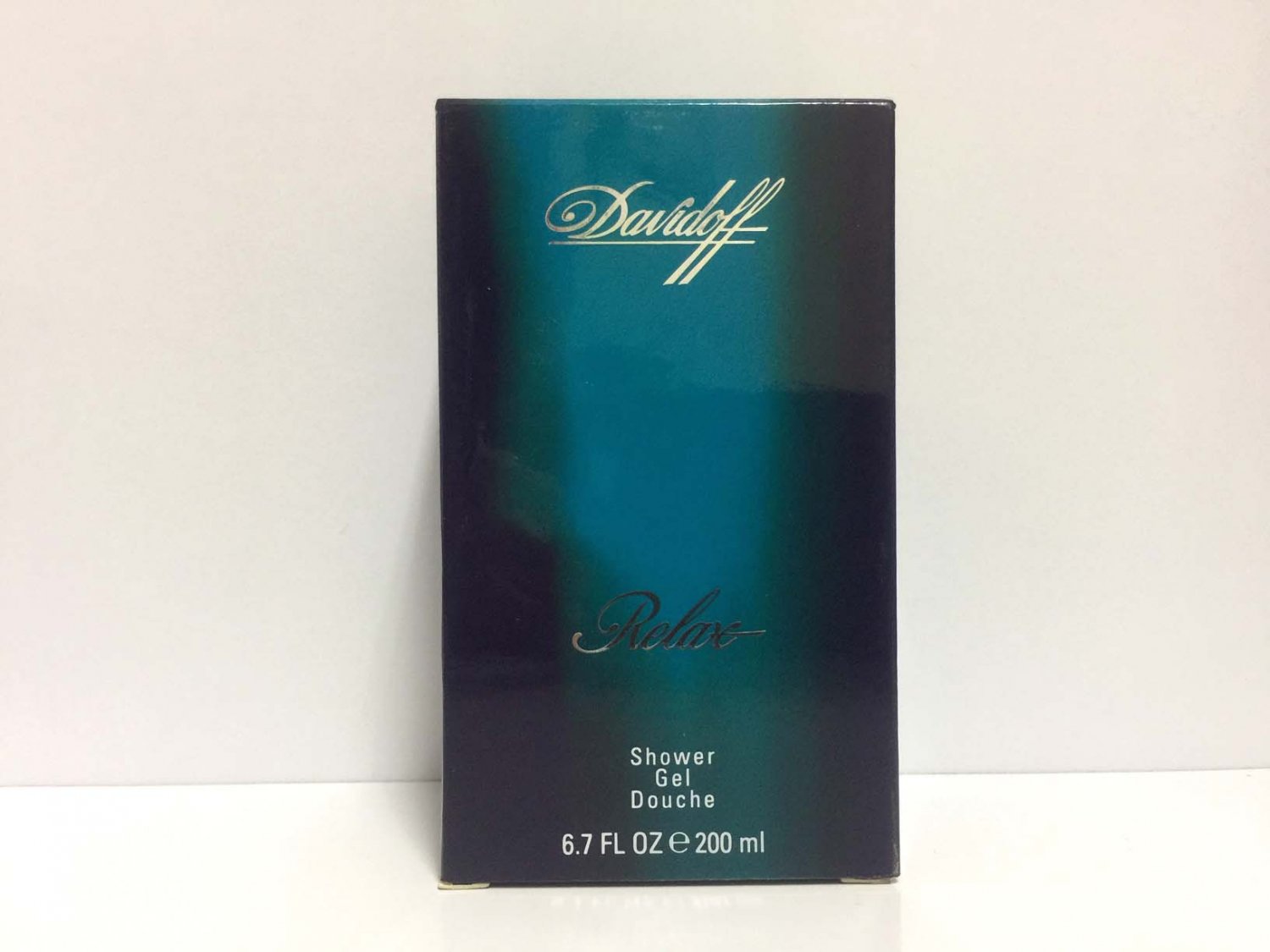 Davidoff RELAX Perfumed Shower Gel Douche 200 ML/6.7 OZ NEW IN BOX RARE