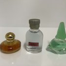 Lot of 3 Miniatures perfume Salvador Dali , Hugo Boss RARE