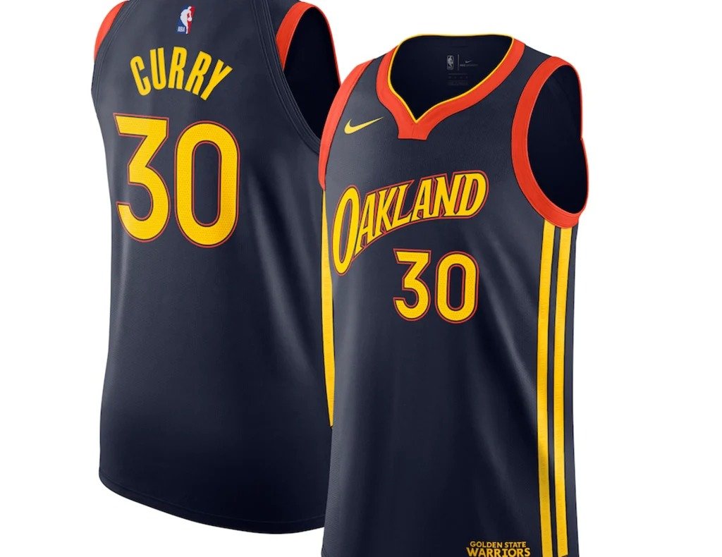 STEPH CURRY CITY EDITION BASKETBALL JERSEY