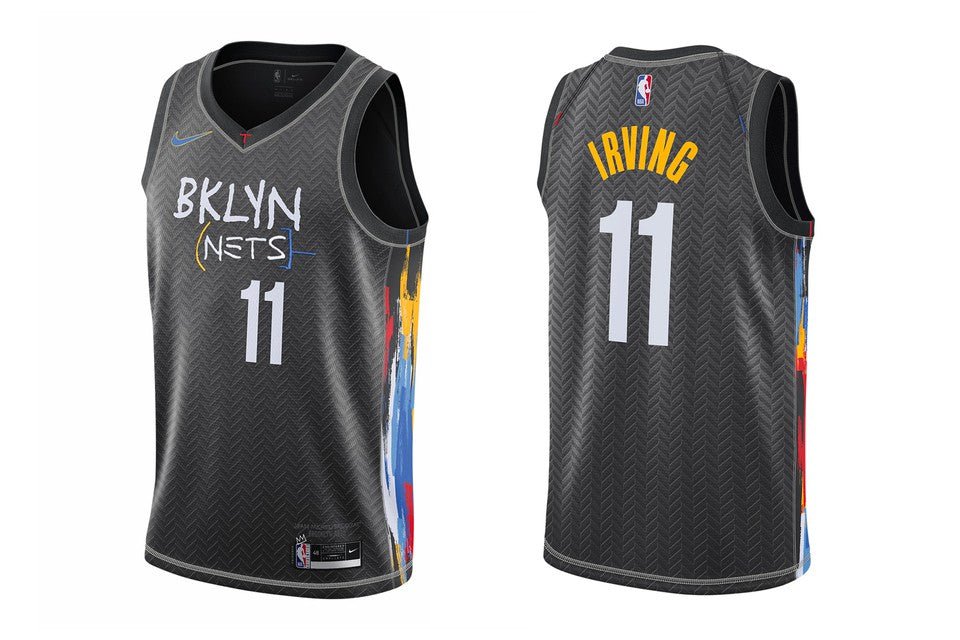 KYRIE IRVING NETS CITY EDITION BASKETBALL JERSEY