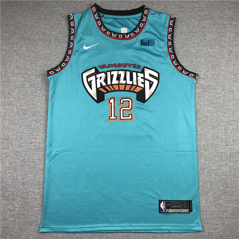 Ja Morant #12 Vancouver Grizzlies Blue Basketball Jersey