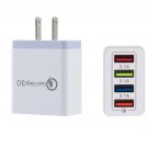 4 USB mobile phone charger  Fast Charger Mobile Wall Charger For Phone US