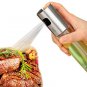 Glass Oil Pot Stainless Steel Olive Oil Sprayer Oil Dispenser Bottle Pump Leak-proof Drops