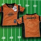 OKLAHOMA STATE TODDLER FOOTBALL JERSEY 2T 3T 4T KIDS