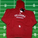 Oklahoma Sooners Football ADIDAS Hooded Sweatshirt Hoodie Hoody