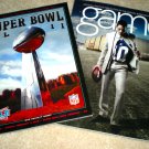 SUPER BOWL XLII Game PROGRAM GIANTS Eli Manning JERSEY Program COLLECTOR'S EDITION MAGAZINE