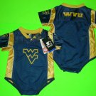 West Virginia FOOTBALL Pat White JERSEY Infant BABY ONSIE 12 months, 18 months, or 24 months