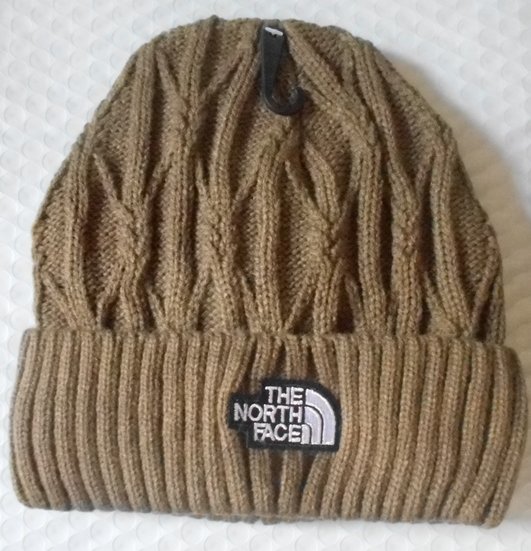 North Face Men's winter Hat - brown- brand new