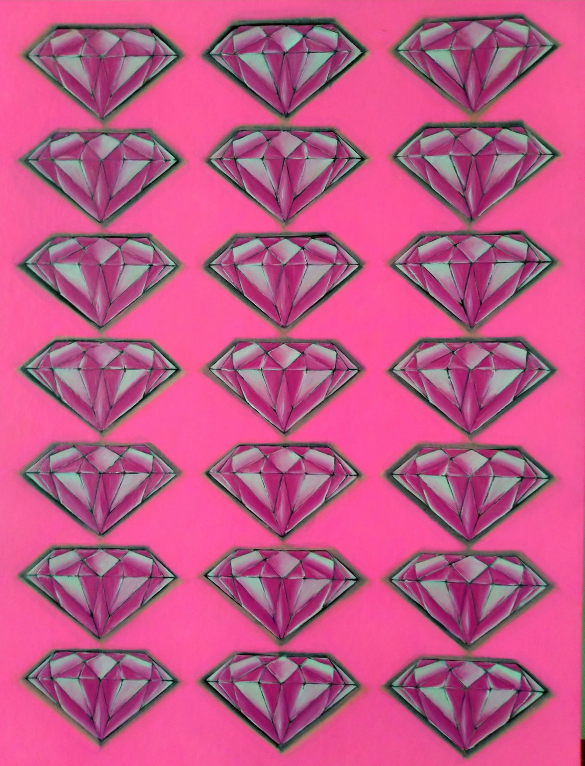 Diamonds (pink)