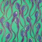 Sperms (blue)