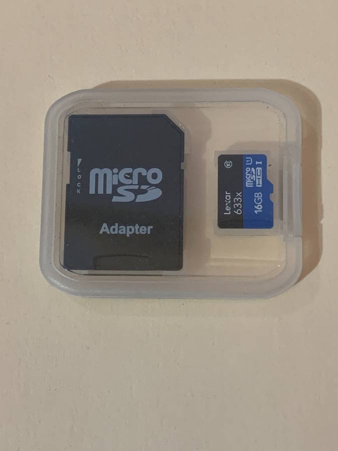 Lexar 16GB High-Performance 633x microSDHC UHS-I/U1 Class 10 Memory Card SD Adap
