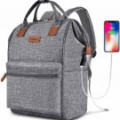 LOKASS Laptop Backpack School Bag Notebook Charging Travel Shoulder Sports