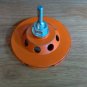 RIDGID 4 in. Double Row Diamond Grinding Wheel for Concrete Cup Wheel