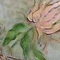 This is an original NICE OLD OIL ON CANVAS PAINTING "FLOWERS IN PASTEL COLORS" SIGNED 38.5" X 26.5"