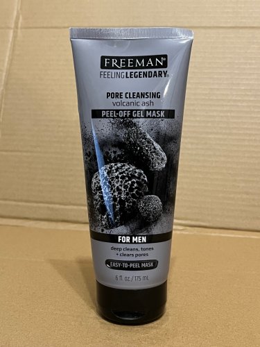 Freeman Pore Clearing Volcanic Ash Peel Off Mask Deep Cleansing Removes Dirt From Pores 6 fl.oz