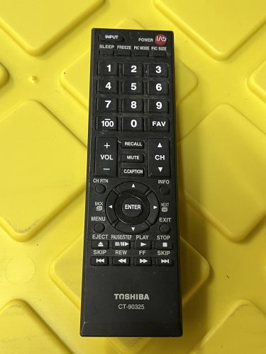 ORIGINAL Toshiba TV Remote Control CT-90325 32C100U2 32C100UM 32C110U