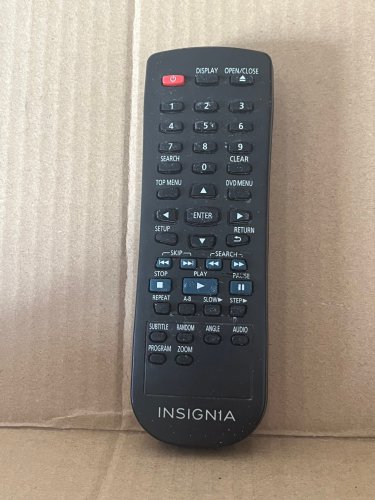 Original INSIGNIA 13E30 DVD Player Remote Control