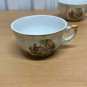 VINTAGE VERITABLE 3 PIECES COFFEE TEA CUPS PORCELAIN MADE IN ITALY
