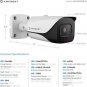 Amcrest 4K Analog Security Camera, Bullet 4K (8MP) 98ft Night Vision, 125° Angle, Mic, White