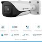 Amcrest 4K Analog Security Camera, Bullet 4K (8MP) 98ft Night Vision, 125° Angle, Mic, White