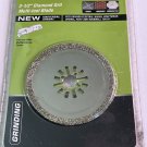 2.5 Inch Diamond Grit Multi-tool Blade Warrior Brand