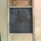 Vintage National Washboard Co.Wash Rite Washboard #28.Made In USAMemphis,Chicago