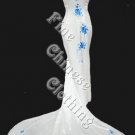 Chinese Full Length Dress - Peony Embroideries