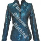 Women's Chinese Jacket - Elegant Peacock
