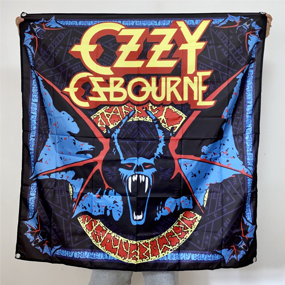 ozzy osbourne flag aston villa