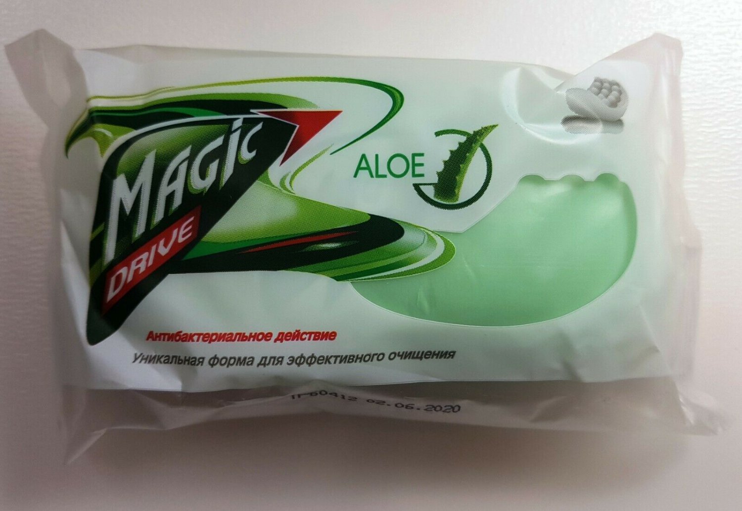 Magic Drive Soap Aloe Vera With Antibacterial Effect 90 G