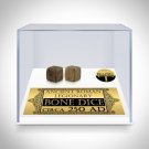 Bone Dice - Pair of Ancient Roman Legionary Bone Dice - Circa 250 AD Custom Museum Display