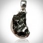 Meteorite - Authentic Campo Del Cielo Meteorite, Handcrafted in a Pure Silver Pendant.