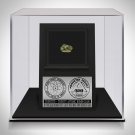 Atomic Bomb Glass - Authentic Trinity Trinitite Atomic Bomb Glass Custom Museum Display