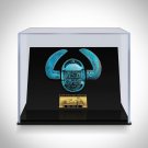 Horn-Winged Scarab - Engraved Painted Xl Horn-Winged Scarab Custom Museum Display