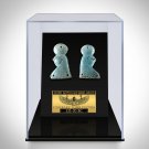 God Horus - Ancient Egyptian Authentic God Horus Set of 2 Funerary Amulets Custom Museum Display