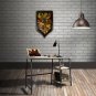 Heraldic Shield- Custom Hand-Painted Rare-T Heraldic Shield by Artist Grendel