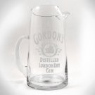 Gordon's London Dry Gin Vintage Glass Pitcher With Unique Handle
