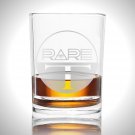 Rare-T Shot Glass - Handmade Rare-T Etched Rock Glass Shot Glass