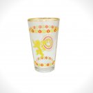 Game Of Thrones-  'Golden Lion Sigil' Lannister House Gold Rim Pint Glass