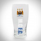 Manchester City M.C.F.C. - Collectible Vintage Crest Logo Pint Glass