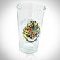 Harry Potter - Official Warner Bros. Licensed Hogwarts Crest Pint Glass