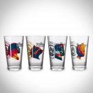 Guardians of the Galaxy Vol. 2- Official Marvel Licensed Collectible Set of 4 Pint Glasses