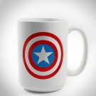 Captain America- Shield Logo Officially Licensed Marvel Coffee  Mug