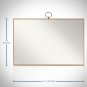 Brass Mirror- Vintage Solid Brass Bar-Back Mirror