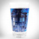 Doctor Who- Vintage 2009 Officially Licensed BBC 'Police Public Call Box' Design Drinking Glass