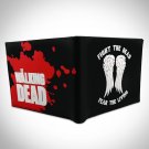Walking Dead - Fight The Dead Fear The Living Embossed Silicone & Poly Leather Wallet