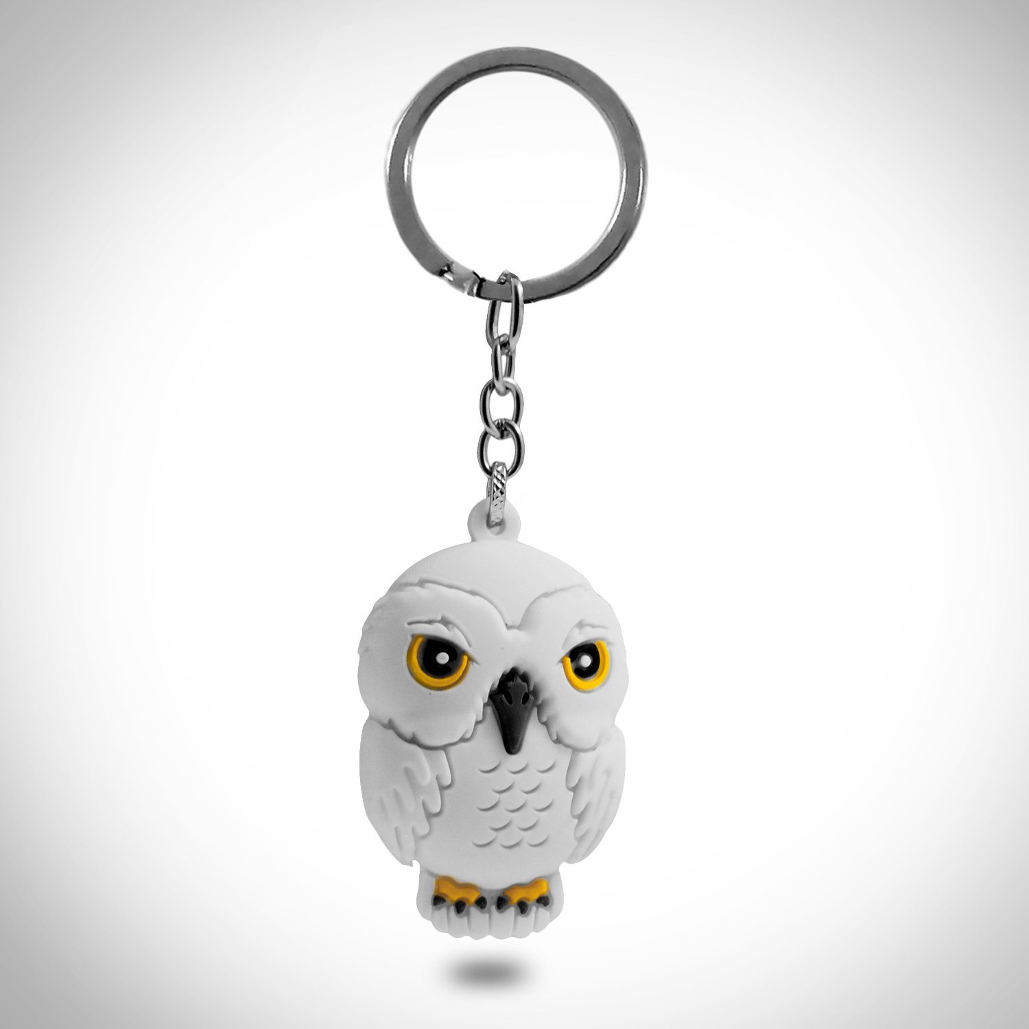 Harry Potter Hedwig Xl 3d Collectible Rubber Keychain